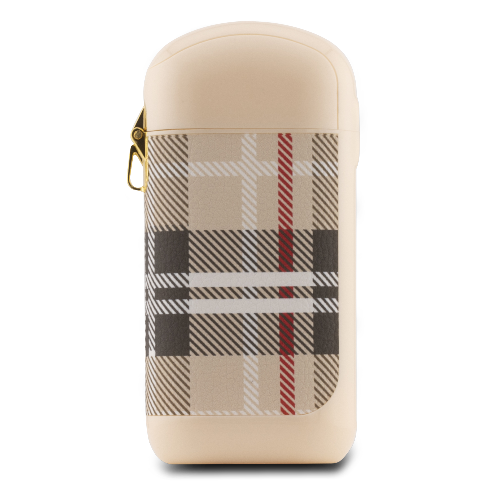 Black Tan Plaid - Tan | Model TC