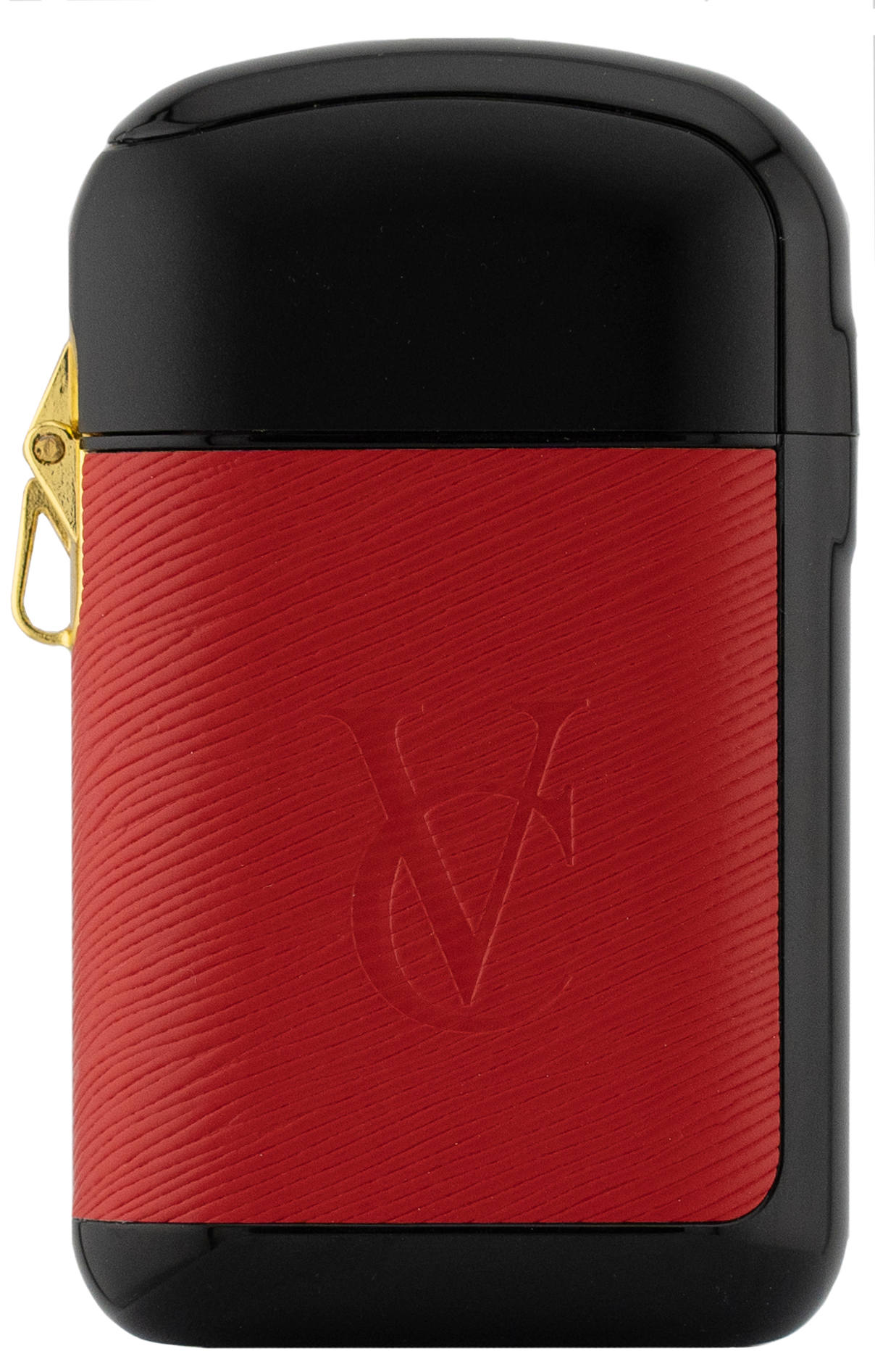 Black Crimson Grain Vape Case
