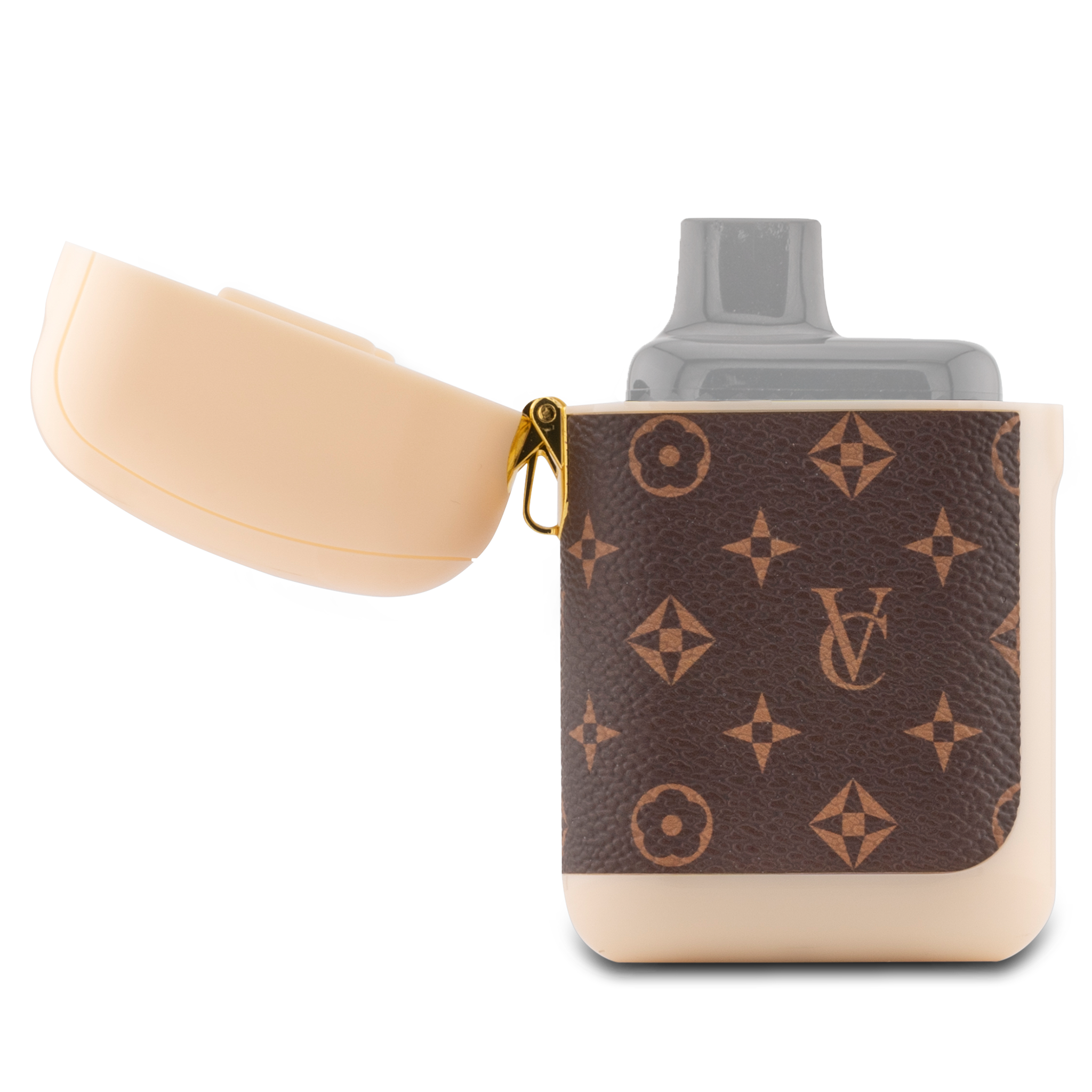Mocha Latte Monogram - Tan | Model C